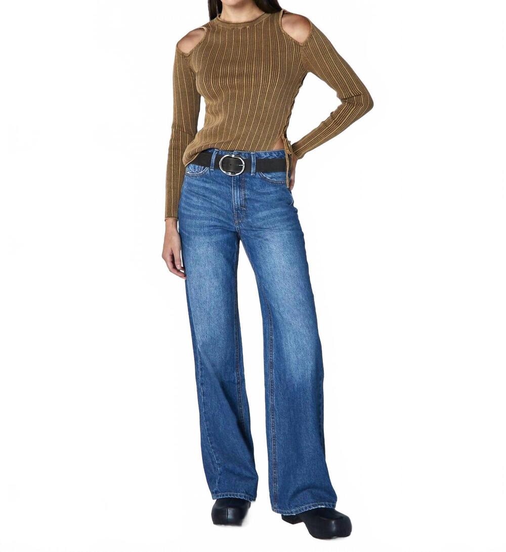 NEW UNPUBLISHED women's joelene straight jeans in coda
